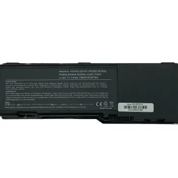 Посилена акумуляторна батарея для ноутбука Dell GD761 Inspiron 6400 11.1V Black 7800mAh OEM