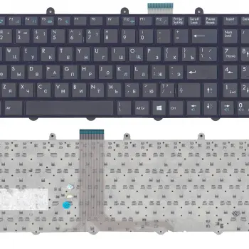 Клавиатура для ноутбука MSI (GE60, GE70, GT60, GP60, GT70, GP70) Black, (Black Frame) RU