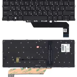 Клавіатура для ноутбука HP EliteBook Revolve x360 (1030 G2) Black с подсветкой (Light), (No Frame) RU