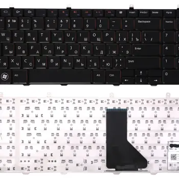 Клавіатура для ноутбука Dell Inspiron (1764) Black, RU