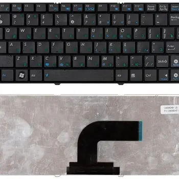 Клавіатура для ноутбука Asus EEE PC 1101 1101HA N10 N10E N10J Black, RU