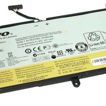 Акумуляторна батарея для ноутбука Lenovo L11M2P01 IdeaPad S206 7.4V Black 3700mAh Orig