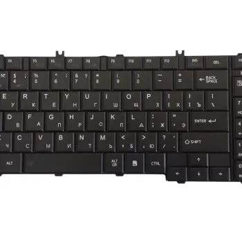 Клавіатура Toshiba Satellite (C650, C650D, C655, C655D, C660, C660D, C665, C665D, C670, C670D, C675, C675D, L650, L650D, L655, L655D, L670, L670D, L675, L675D, L750, L750D, L755, L755D, L770, L770D, L775, L775D ) Black, RU/EN