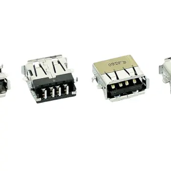 Роз'єм для ноутбука USB №76. Роз'єм USB Type A, нанесена маркировка 09DFB
