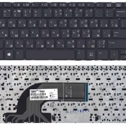 Клавіатура для ноутбука HP ProBook (440, 441, 445, 446) Black, (No Frame) RU