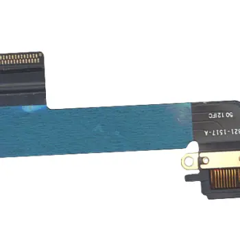 Шлейф с роз'ємом живлення (Dock Connector Charger Flex) для Apple IPad mini чорний, Шлейф живлення iPad mini B