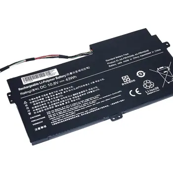 Аккумуляторная батарея для ноутбука Samsung AA-PBVN3AB 370 10.8V Black 4000mAh OEM