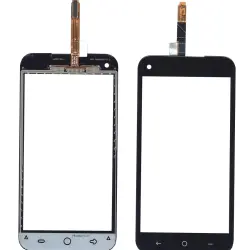 Тачскрін (Сенсорне скло) для смартфону HF6-GP0 чорний F6043018 ZR 1425 FPC-V1.0, GP0 F6043018-V1.0