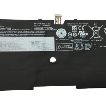 Аккумуляторная батарея для ноутбука Lenovo 00HW002 Thinkpad X1 Carbon 20BS 15.2V Black 3290mAh