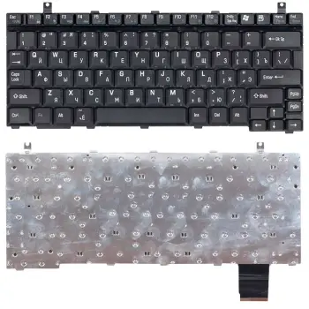 Клавиатура для Toshiba Portege (M200, M205, M400, 3500, S100, P100, R100, S100, M500, Satellite U200, U205) Black, RU