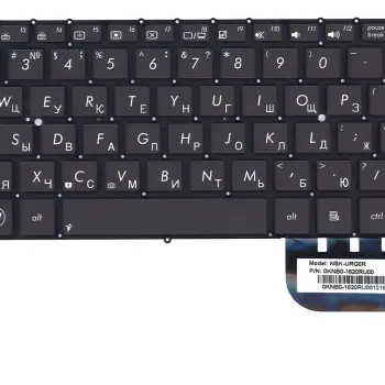 Клавиатура для ноутбука Asus Zenbook (UX21, UX21A) Black, (No Frame) RU