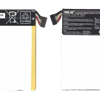 Акумуляторна батарея для планшета Asus C11P1310 FonePad 7 3.8V Silver 3950mAh Orig