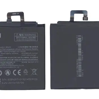 Акумуляторна батарея для смартфону Xiaomi BN20 Meri Mi 5c 3.85V 2860mAh 10.8Wh