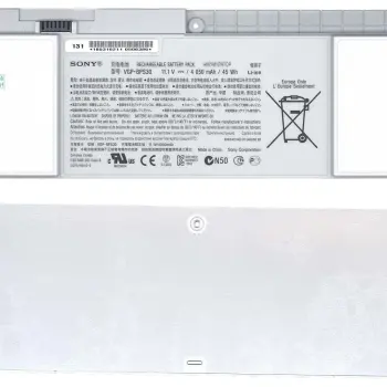 Аккумуляторная батарея для ноутбука Sony VAIO VGP-BPS30 SVT11 11.1V Silver 4050mAh Orig