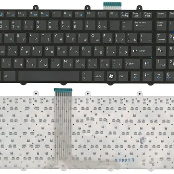 Клавиатура для ноутбука MSI (GE60, GT60, GT70, GT780, GT783, GX60, GX70, GX780, GX783 ) Black, (Black Frame) RU
