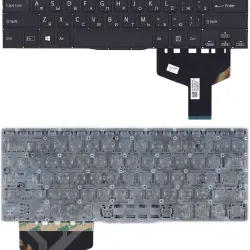 Клавіатура для ноутбука Sony Vaio Fit SVF13N12, SVF13N13, SVF13N15, SVF13N18, SVF13N19, SVF13N190S, SVF13N190X, SVF13N1F4E, SVF13N290X, SVF13N24CXB, SVF14, Black, (No Frame) RU