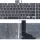 Клавиатура Toshiba Satellite (P850, P850D, P855, P855D) с подсветкой (Light), Black, (Gray Frame) RU 1