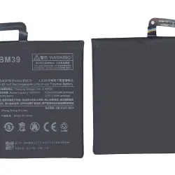 Акумуляторна батарея для смартфону Xiaomi BM39 Mi 6 3.85V Black 3250mAh 12.51Wh