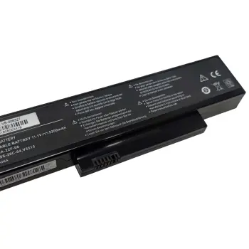 Акумуляторна батарея для ноутбука Fujitsu-Siemens S26391-F6120-L470 Esprimo Mobile V5535 11.1V Black 5200mAh OEM