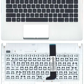 Клавиатура для ноутбука Asus VivoBook (X401U) Black, (White TopCase), RU