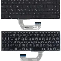 Клавіатура для ноутбука Asus (UX561UD, Q535UD) Black, (No Frame), с подсветкой (Light) RU