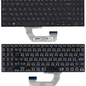 Клавіатура для ноутбука Asus (UX561UD, Q535UD) Black, (No Frame), с подсветкой (Light) RU
