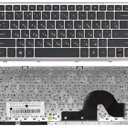 Клавіатура для ноутбука HP Pavilion (DM3-1000) Black, (Silver Frame) RU
