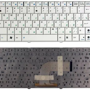 Клавіатура для ноутбука Asus EEE PC 1101 1101HA N10 N10E N10J White, RU