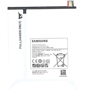 Акумуляторна батарея для планшета Samsung EB-BT355ABE Galaxy Tab A 8.0 SM-T350 3.8V White 4200mAh Orig