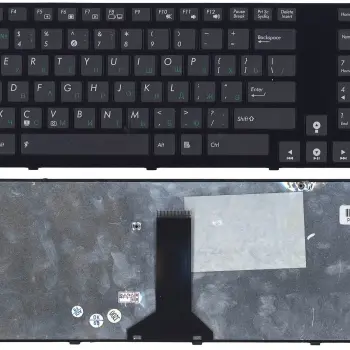 Клавіатура для ноутбука Asus (K93) Black, (Black Frame) RU