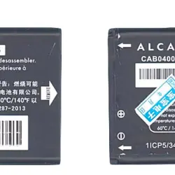 Акумуляторна батарея для смартфону Alcatel CAB0400000C1 OT-1035D 3.7V Black 400mAh 1.48Wh
