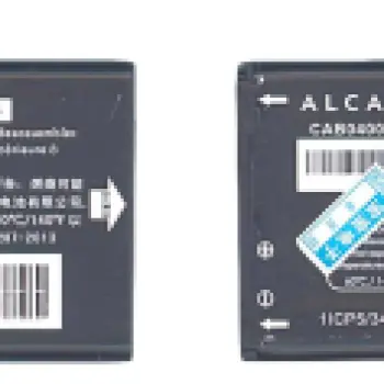 Акумуляторна батарея для смартфону Alcatel CAB0400000C1 OT-1035D 3.7V Black 400mAh 1.48Wh