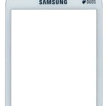 Тачскрін (Сенсорне скло) для смартфону Samsung Galaxy Core Duos GT-I8262 білий