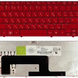 Клавіатура для ноутбука HP Mini (700, 1000, 1100) Red, RU