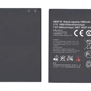 Акумуляторна батарея для смартфону Huawei HB5F1H U8860 Honor 3.7V Black 1880mAh 7.0Wh