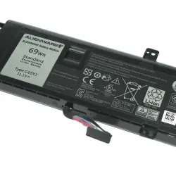 Акумуляторна батарея для ноутбука Dell G05YJ Alienware 14 11.1V Black 6000mAh Orig