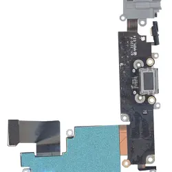 Шлейф роз'єму живлення с аудіо-роз'ємом для Apple iPhone 6 Plus чорний