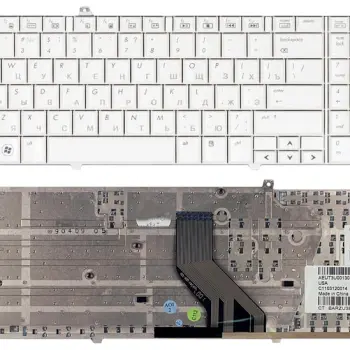 Клавіатура для ноутбука HP Pavilion DV6-1000 DV6-2000 White, RU
