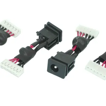 Разъем питания для ноутбука Toshiba QOSMIO F40, F45 с кабелем HY-TO020