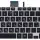 Клавиатура Toshiba Satellite (L50D-A, L70-A, S50-A, S50D-A, S70-A, S70D-A, S70T-A, S75-A, S75D-A, S75T-A) с подсветкой (Light), Black, (Silver Frame) RU 2