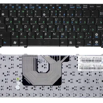 Клавіатура для ноутбука Asus EEE PC 900HA T91 T91MT 900SD Black, RU