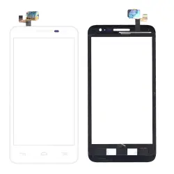 Тачскрін (Сенсорне скло) для смартфону Alcatel POP D5 5038D белое