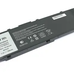 Аккумуляторная батарея для ноутбука Dell 0FNY7 Precision 15 7520 11.4V Black 7000mAh OEM
