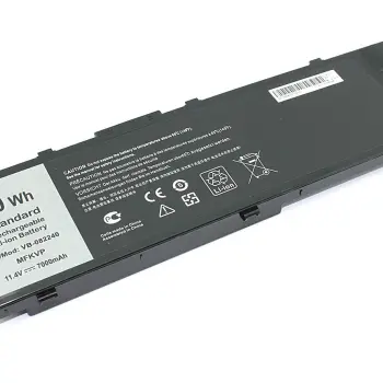 Аккумуляторная батарея для ноутбука Dell 0FNY7 Precision 15 7520 11.4V Black 7000mAh OEM