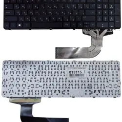 Клавіатура для ноутбука HP Pavilion (17-F, 15-P) Black, (Black Frame) RU
