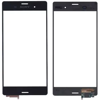 Тачскрін (Сенсорне скло) для смартфону Sony Xperia Z3 D6603, D6633, D6643, D6653, D6616, L55T чорний