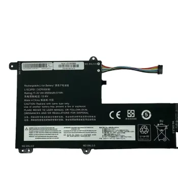 Акумуляторна батарея для ноутбука Lenovo L15L3PB0 IdeaPad 330S-15IKB 11.4V Black 4500mAh OEM