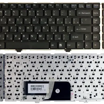 Клавиатура для ноутбука Sony Vaio (VGN-AW) Black, (No Frame) RU