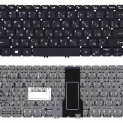 Клавиатура для ноутбука Acer Spin 5 SP513-51, Black, (No Frame), RU