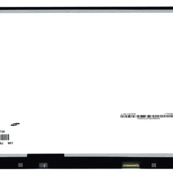 Матриця для ноутбука 15,6", Slim (тонкая), 30 pin eDP (знизу справа), 1366x768, Светодиодная (LED), крепления сверху\снизу, глянцевая, Samsung, LTN156AT39
